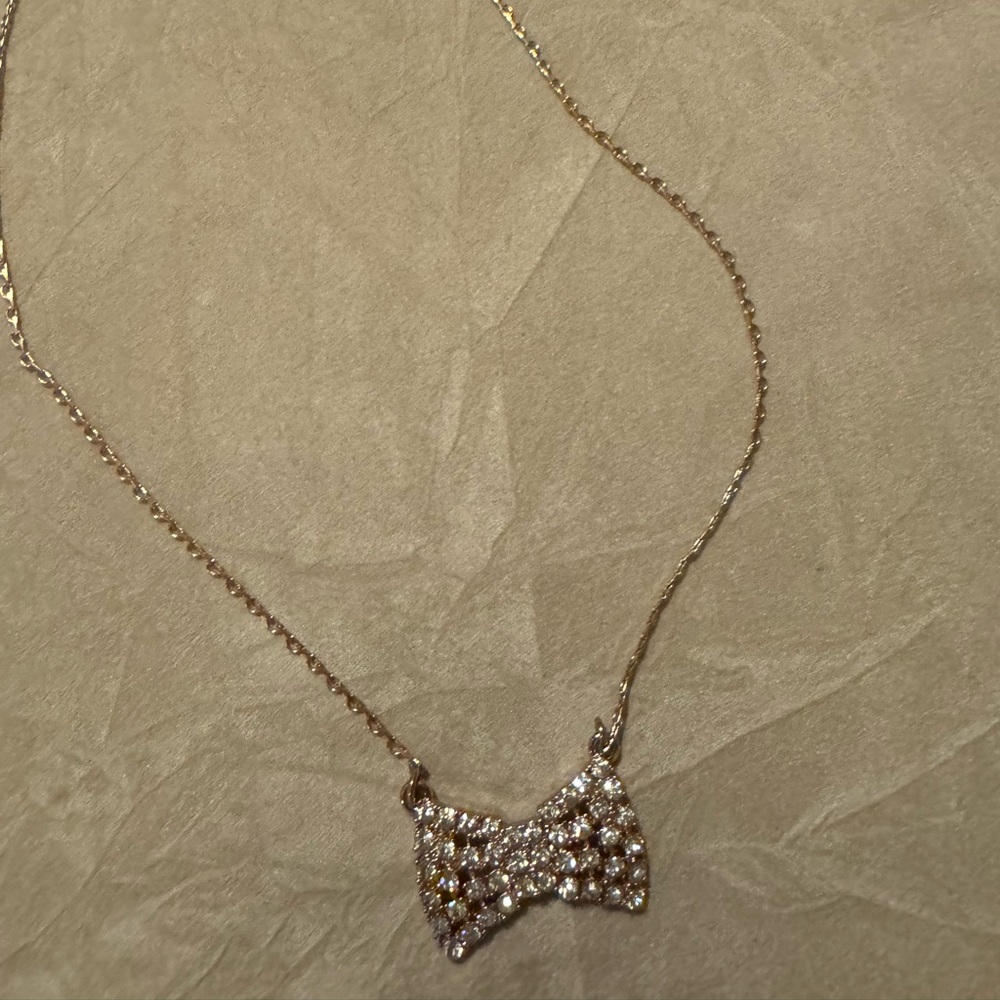 Kate Spade bow necklace